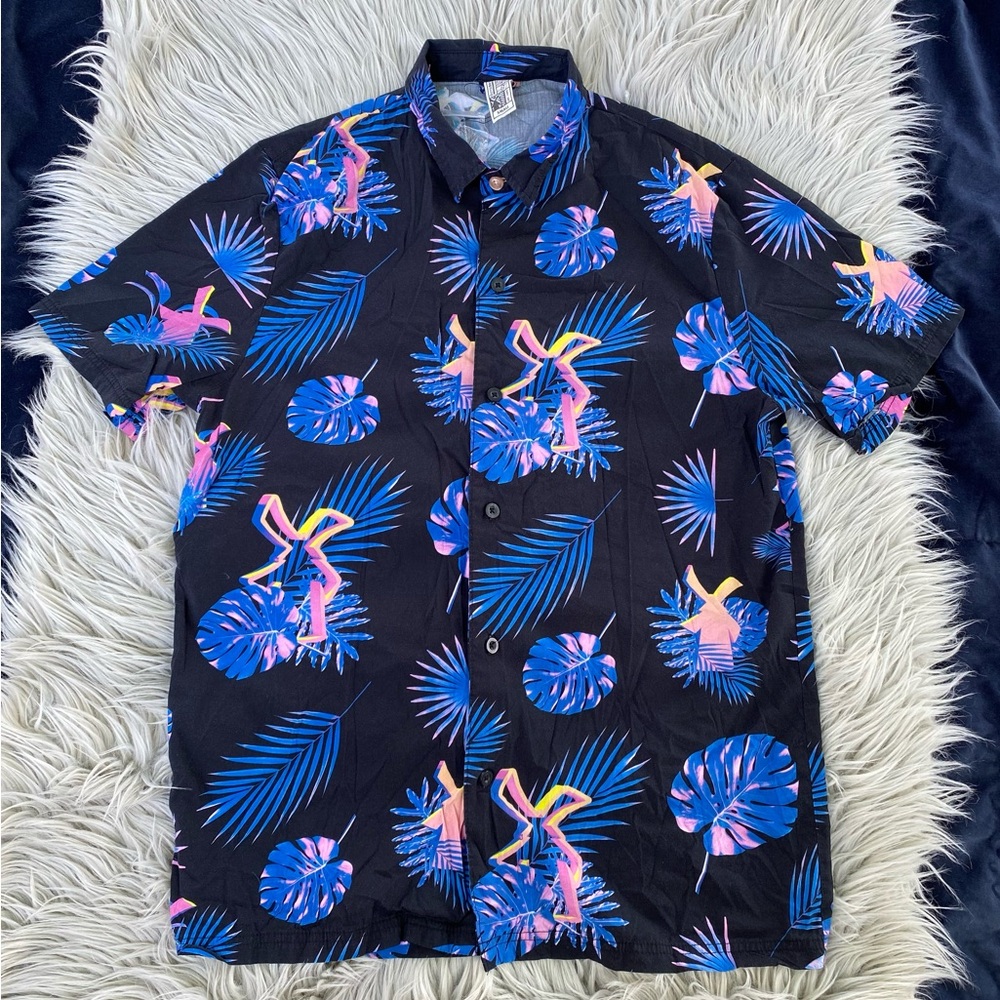 Dutch Bros Hawaiian Shirt Small